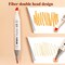48-Color Dual-Tip Alcohol Marker Set – Chisel & Fine Tips with Case for Sketching & Coloring